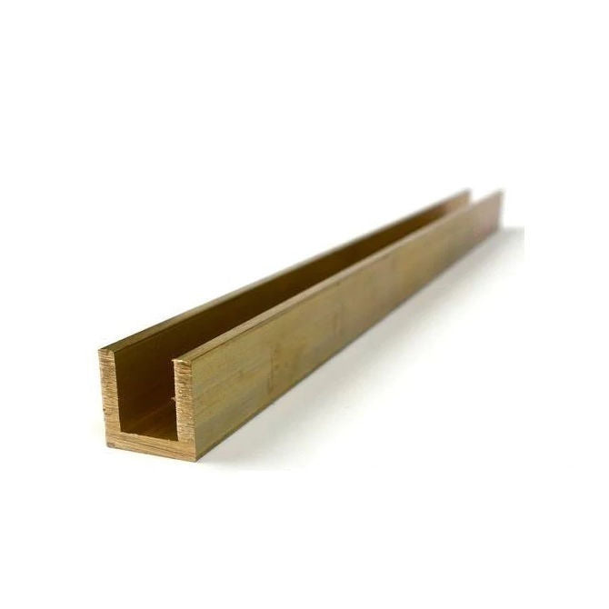 1037838 | CH-0016-0008-0300-B (3 Pcs) --- Brass Channel - 1.588x0.794x300 mm