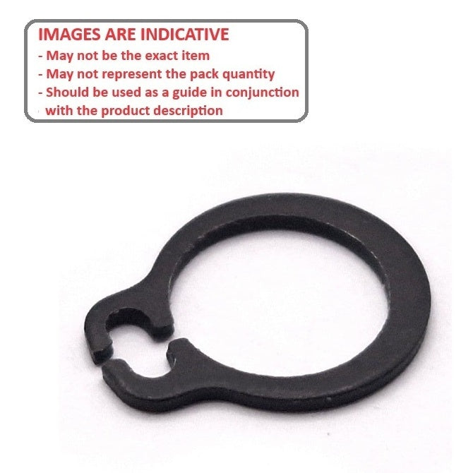 1059520 | CCE-00478-C (100 Pcs) --- External Retaining Rings - 4.78x0.38x4.45 mm Circlips - Carbon Steel Circlip