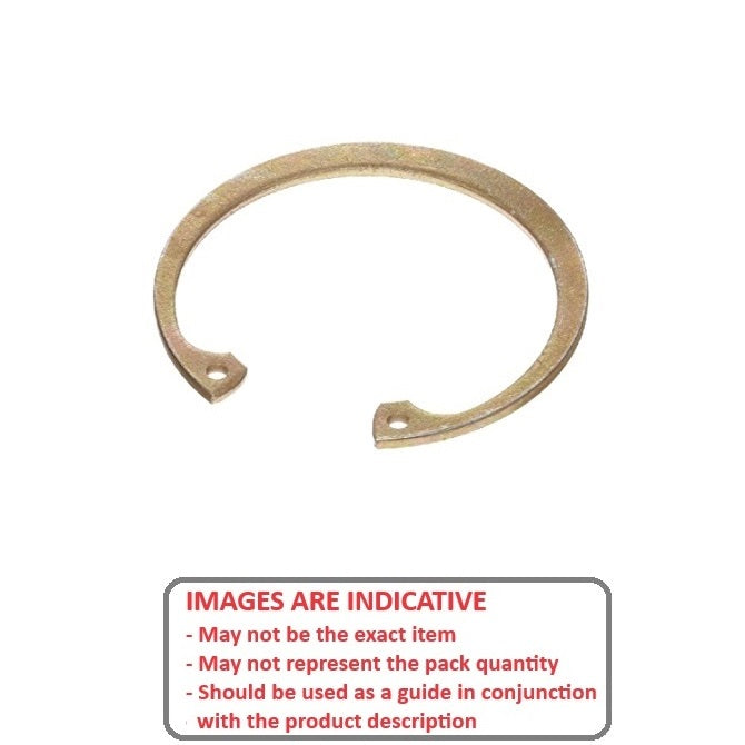 1150534 | CCI-03967-CZY (5 Pcs) --- Internal Retaining Rings - 39.67x1.57x42.11 mm Circlips - Carbon Steel Zinc Plated