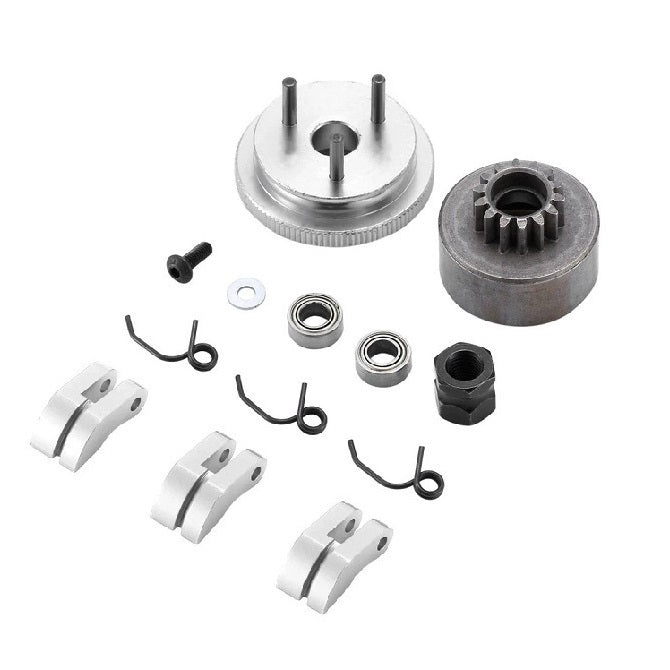 RC Car Clutch Parts Hobby - 1/8 Scale Complete Clutch - 13 Teeth Bell
