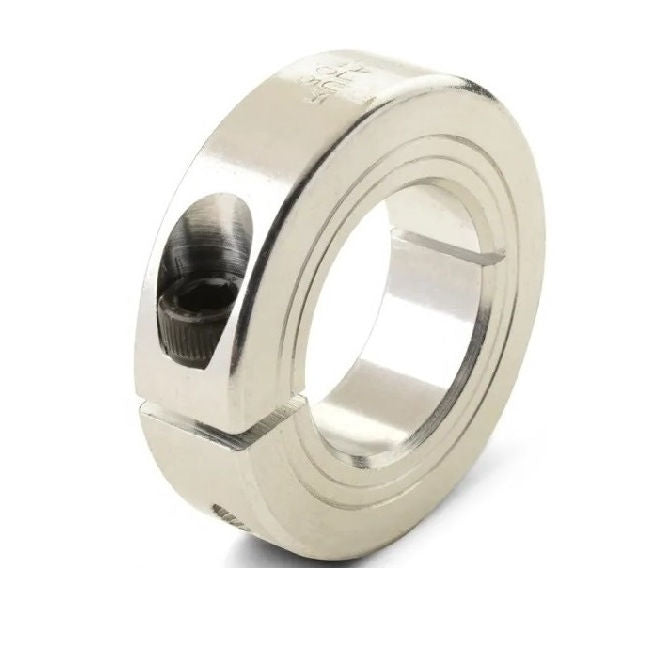 1076859 | COL-00794-017-08-1C-AL --- Shaft Collars - 7.938x17.46x7.9 mm Clamp Type - Aluminium Collar