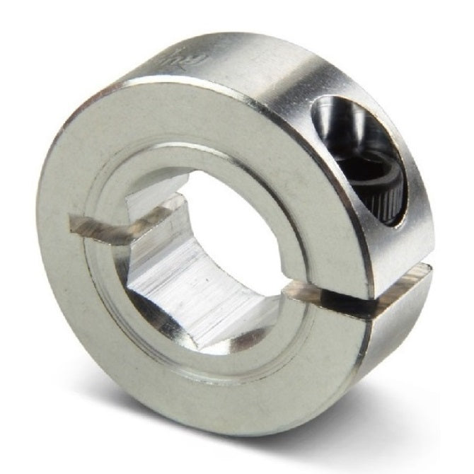 Hex Bore Collars - 19.05x47.6x12.7 mm - Stainless Steel 303/304 Similar to A2, 18-8 HRB80