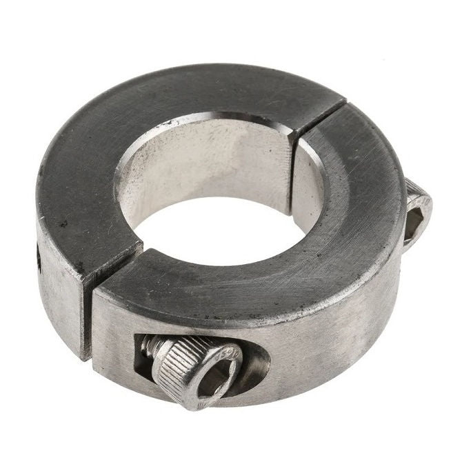 1086273 | COL-00953-022-10-2C-S4 --- Shaft Collars - 9.525x22.23x9.5 mm Clamp Type - Stainless Steel 304 Similar to A2, 18-8 HRB80 Collar