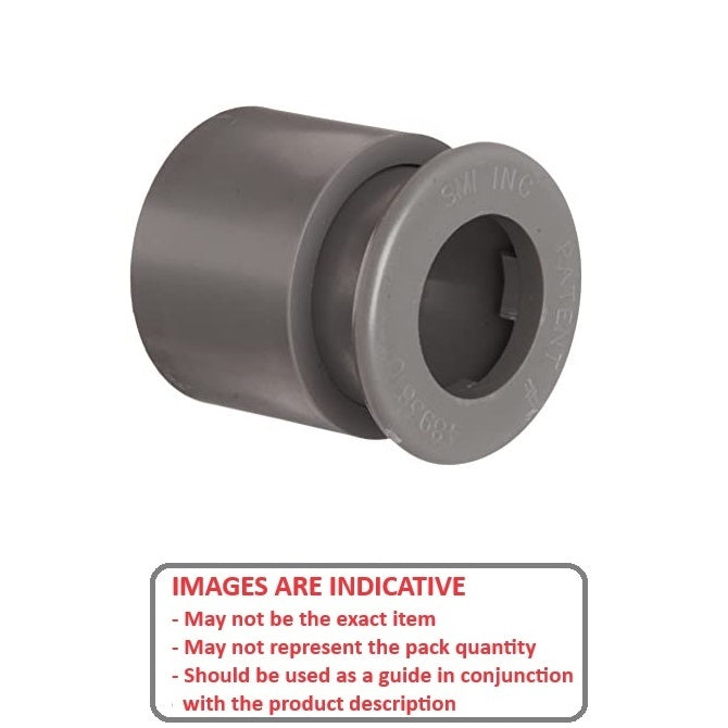 1072018 | COL-00635-019-26-GF-AB --- Shaft Collars - 6.35x18.9x25.7 mm Gripfast - ABS Plastic Collar