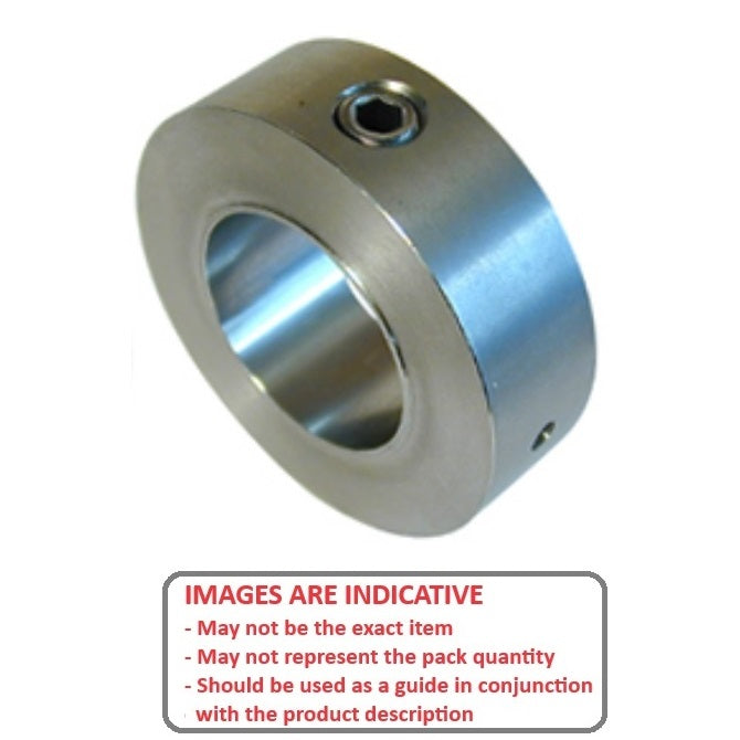 1044808 | COL-00300-008-04-IS-S3 --- 3x8x4 mm - Stainless Steel 303/304 Similar to A2, 18-8 HRB80 Collar