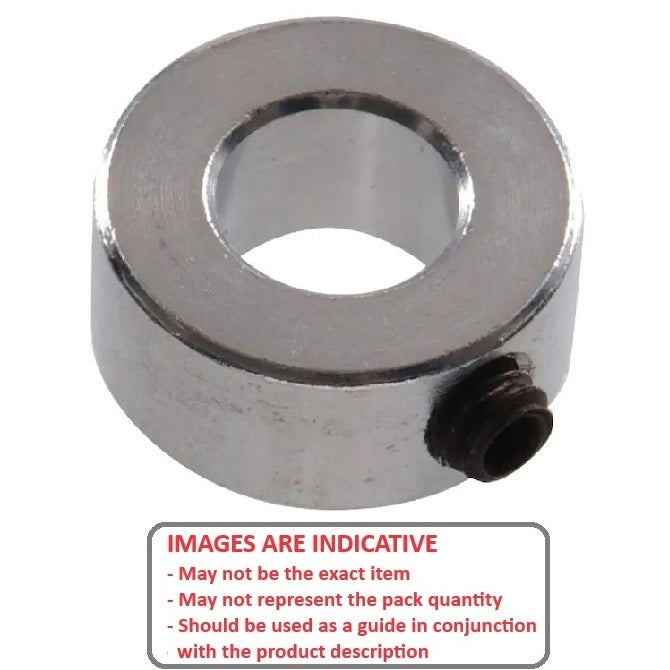 1052135 | COL-00400-008-05-CS --- Shaft Collars - 4x8x5 mm Standard - Carbon Steel Collar
