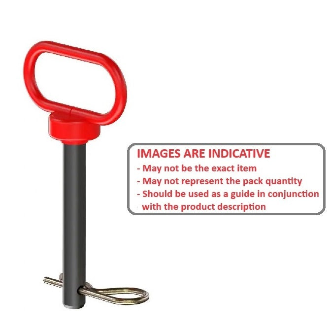 1111571 | CLP-159-1016-CZ-HPC --- Clevis Pins - 15.88x101.6 - - Handle - High Tensile Steel Heat Treated Pin