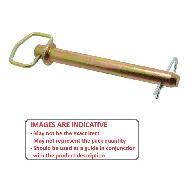 1120494 | CLP-191-1588-CZ-H --- Clevis Pins - 19.05x158.75 - - Handle - Carbon Steel Heat Treated Pin