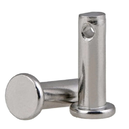 Clevis Pins - 6.35x59.91x63.5 mm - Stainless Steel 316 Similar to A4, 18-10