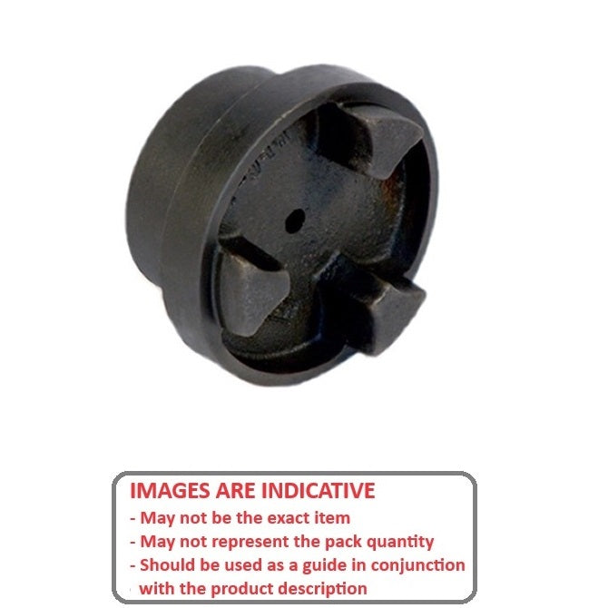 1142044 | CP-318-HUB-J-3J-64 --- Three Jaw Type Couplings - 31.75x31.75x63.5 mm Hubs