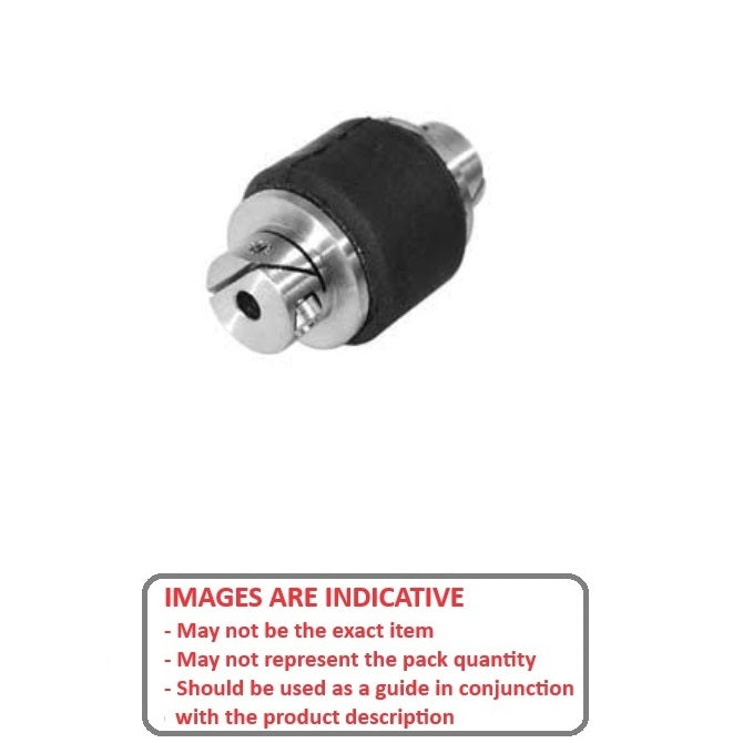 1044076 | CP-030-040-21-032-NF-R3S --- Neo Flex Couplings - 3x4x20.6 mm - Stainless Steel 303 and Neoprene