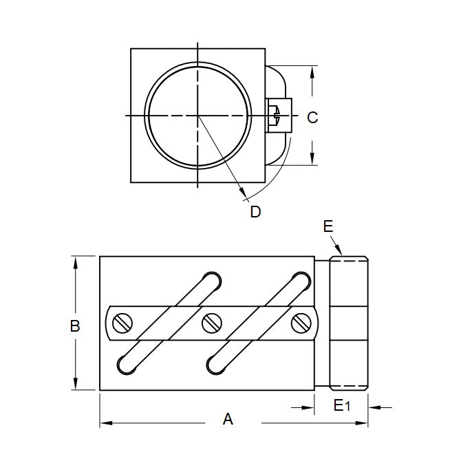 1225569 | TBS415RS --- Nuts Ballscrew - Type Preloaded - Square 16.03 - 5.08 Thomson Saginaw