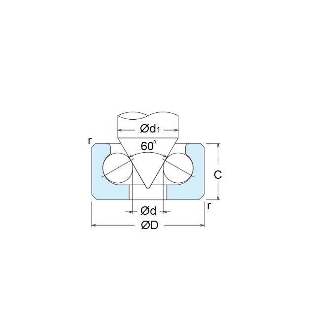 1046922 | BCF10 (100 Pcs) --- Pivot Bearings - 3.13x10x3.5 mm / 0.2 mm Without Inner Ring - Chrome Steel Bearing