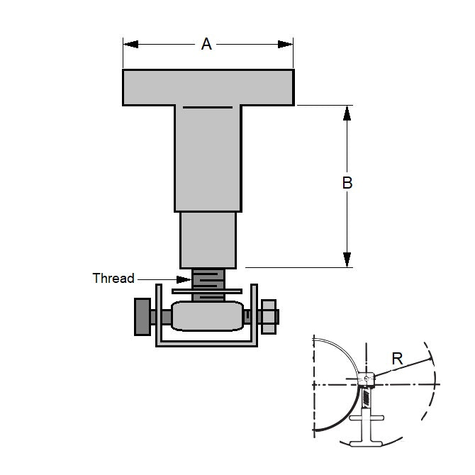 1086800 | LZ-375SRS --- Lorenz Clamps - 9.525 - 50.8x76.2 mm