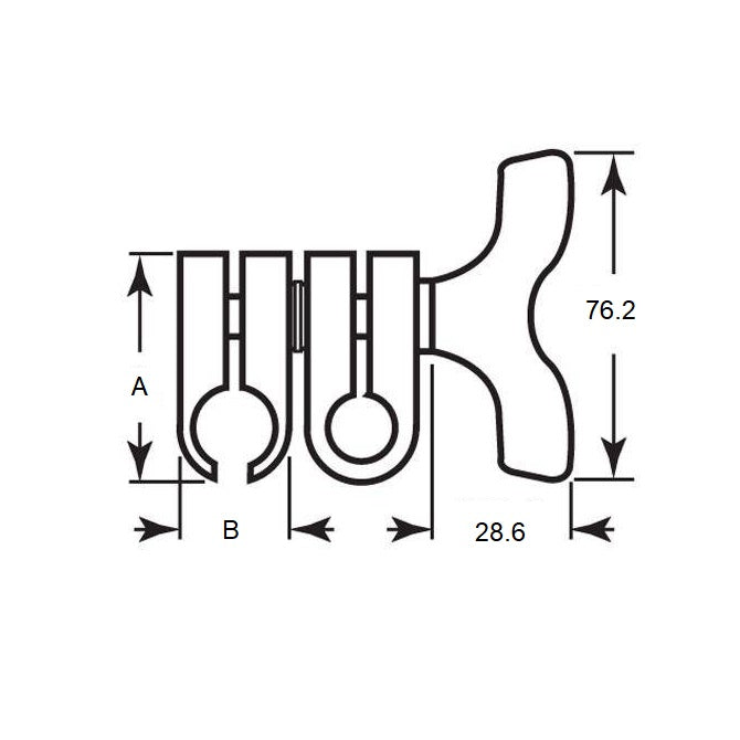 1100987 | SJ-12SRS --- Swivel Joints - 12.7x15.88x38.1 mm Split Type