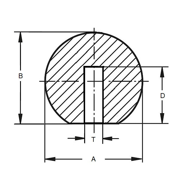 1056287 | KF048-019-KOPH --- Ball Knobs - 4.76 mm Push On 19.05 mm - - Knock On Phenolic - Phenolic Knob