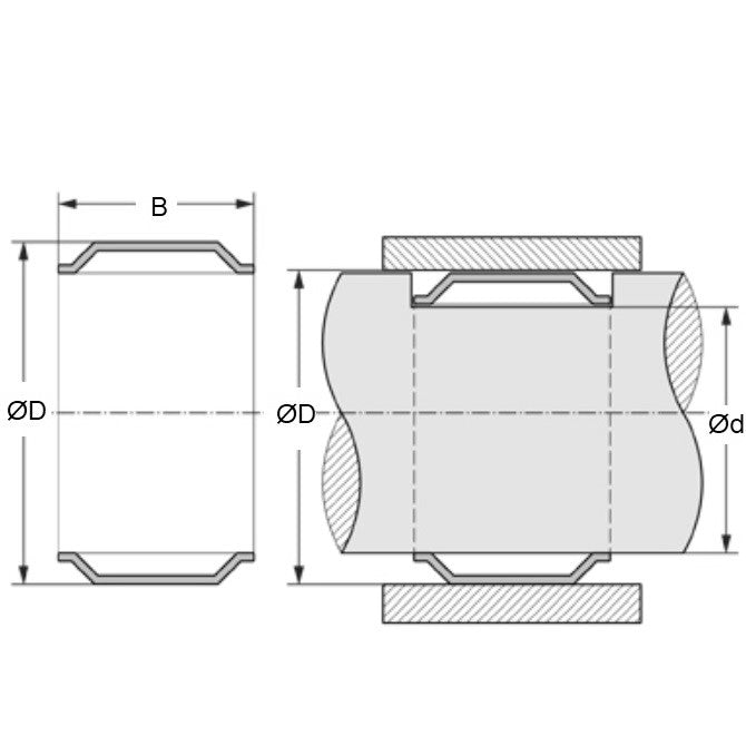 1174056 | TR-720-740-190-S3 --- Tolerance Retaining Rings - 72 73.91 to 73.99 19 mm - Stainless Steel 301 Similar to A2, 302, 304, 18-8 Ring
