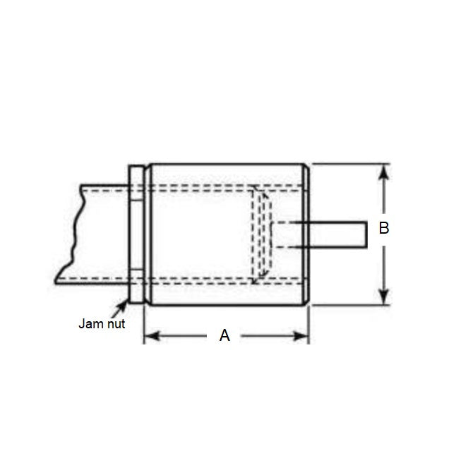1226305 | ED500RS --- Hydraulic Accessories Shock Absorbers - Suitable Shock Absorber ED5RS / ED6RS 50.8x9.652 mm Lock Rings