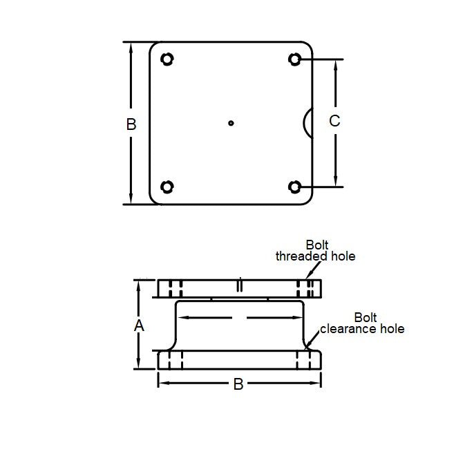 1216843 | SKF-80RS --- Non-Lockable Turntable - 453 Kg - 44.958x82.55 mm - Cast Iron