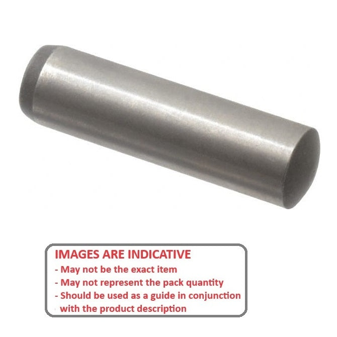 1045681 | DP030-018-CH-1 (100 Pcs) --- Dowel Pins - 3x18x18 mm - Steel 100Cr6 - Heat Treated and Ground Rc 58-62
