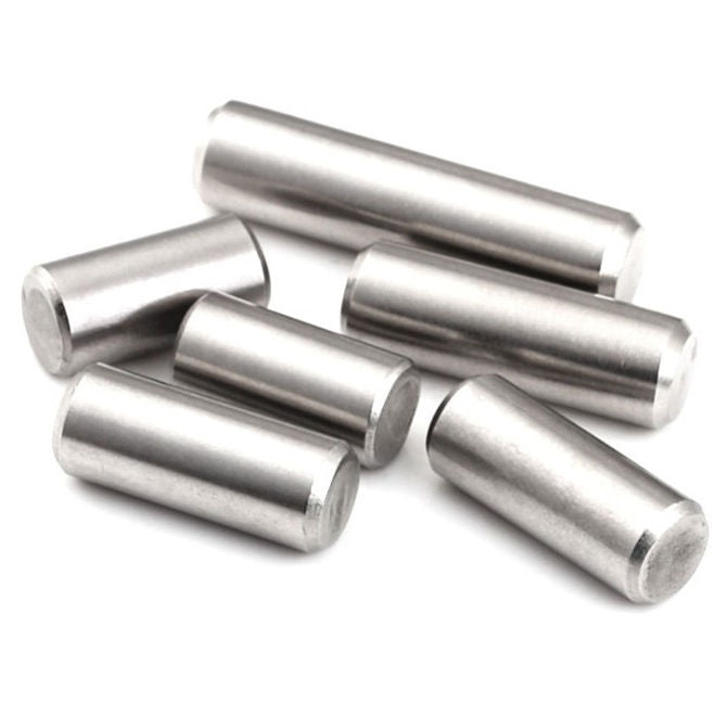 1053365 | DP040-016-303-2 (500 Pcs) --- Dowel Pins - 4x16x16 mm - Stainless Steel 303/304 Similar to A2, 18-8 HRB80