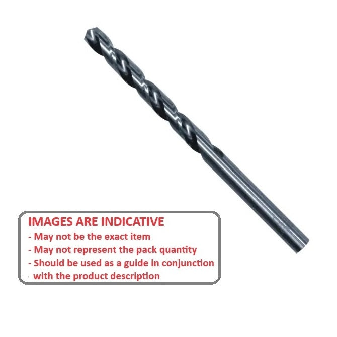 1063901 | DB-0510-H-092 (3 Pcs) --- Drill Bits Tools - 5.1 mm High Speed Steel 92 mm Standard