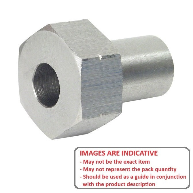 1039756 | DVAB2-ST-064-ADJ-303 --- Adaptor Bushings Dual Vee - Bushing Size 2 - 18x6.65 mm - Stainless Steel 303 Similar to A2, 304, 18-8