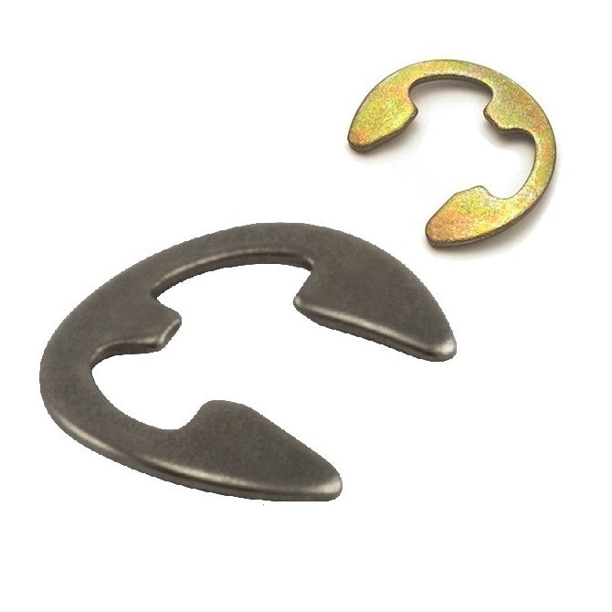 E-Clips Retaining Rings - 3.18x2.41x0.25 mm - Carbon Steel