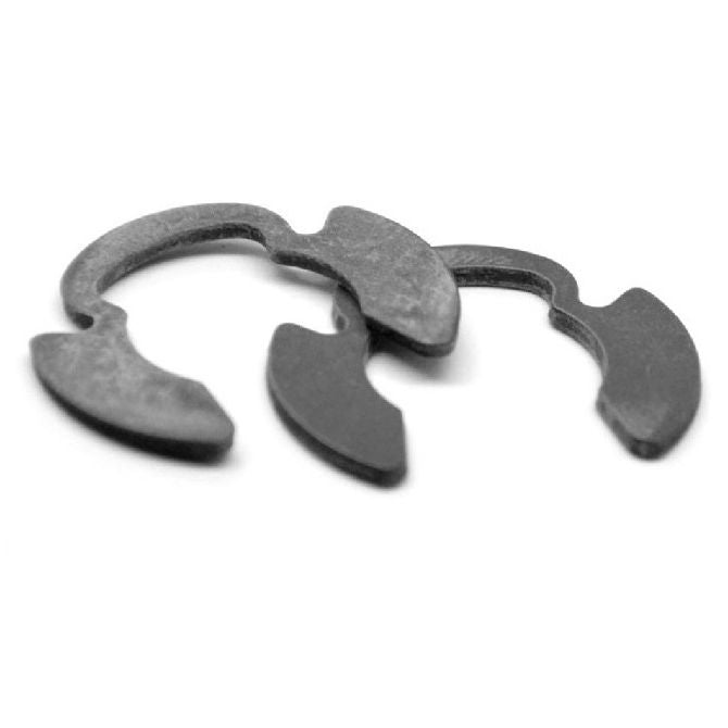 1111263 | ECL-0135-0159-C-KR (5 Pcs) --- E-Clips Retaining Rings - 15.88x13.49x1.27 mm Klipring - Carbon Steel E-Clip