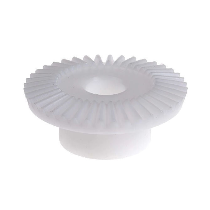 1059875 | GB-51A-M1-60-100-A --- Bevel Gears - Ratio 5 to 1 Large Gear Only - GB-51A-M1-12-040-A Module 1 Plastic - Acetal Gear