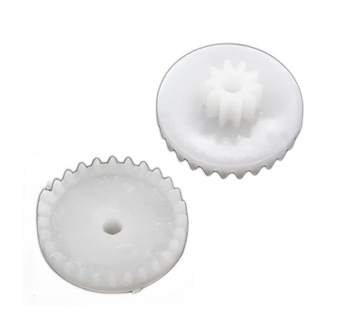 Crown Wheel Module 0.5 Plastic Gears - 28 tooth - 10 - 1.9 mm - POM Plastic