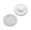 Crown Wheel Module 0.5 Plastic Gears - 28 tooth - 10 - 1.9 mm - POM Plastic