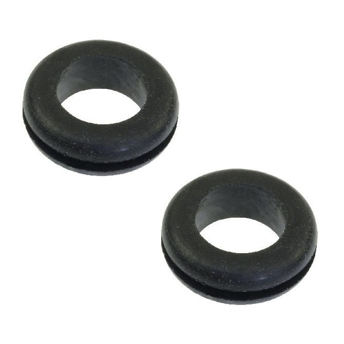1078929 | GO-080-048-110-R16 (10 Pcs) --- Natural Rubber Grommets - 8x4.8x11 mm Open - Natural Rubber Grommet