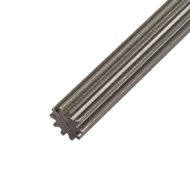 1083510 | G007L-09-D32-0300-C (Length) --- Pinion Wire 32DP Gears - 9 tooth - 8.738x300 mm - Carbon steel Gear