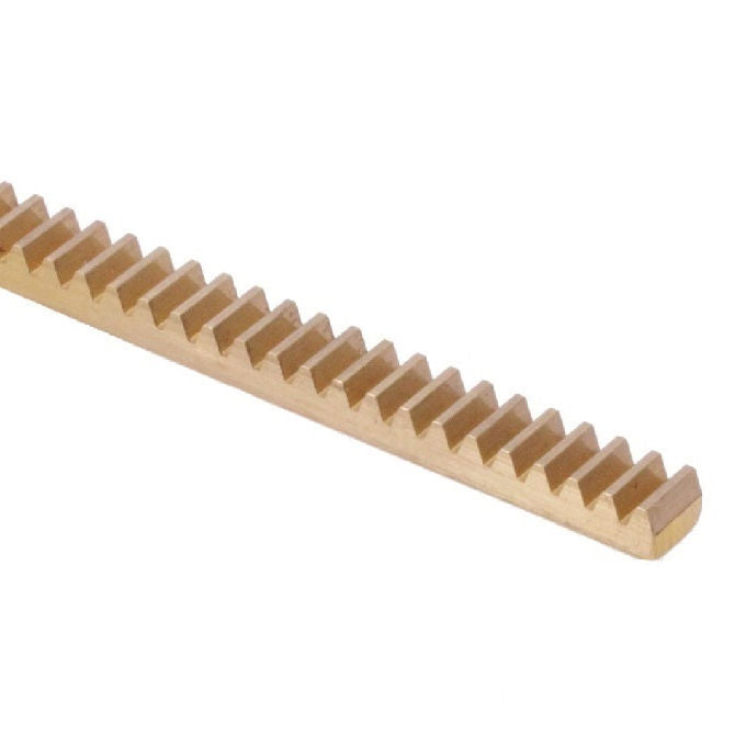 1217603 | RK50B5-0810 --- Rack Gears - 505x8x10 mm Metric - Brass