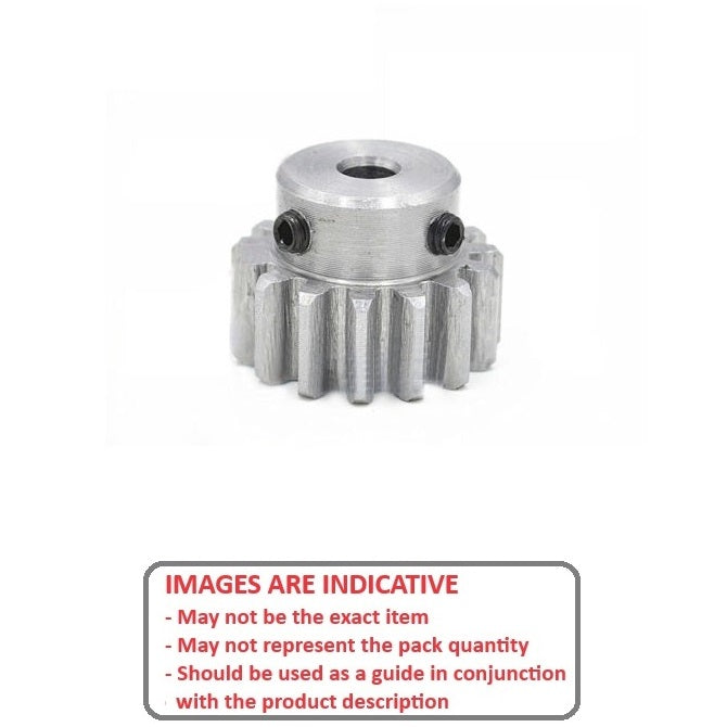 1191225 | G042B-120-D72-048-048-AL-G --- Spur Gears - 120 tooth - 42.33x4.762 mm Hubbed - Aluminium Alloy 2024 Gear