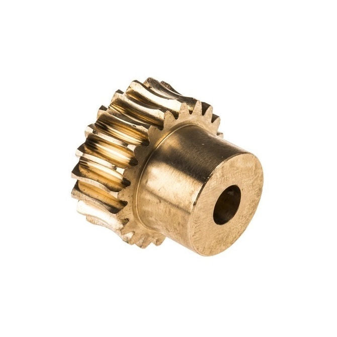 1036025 | WG1R-100-020-060-COP --- Worm Gears - Pitch Module 1.0 - 20 tooth - 3 Deg 35 Min Module 1.0 - Copper Alloy - CAC502 Gear