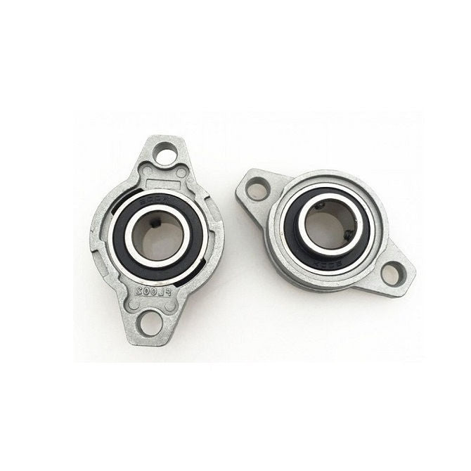1081466 | KFL08 --- Flanged 2 Bolt Housing Assembly - 8x26x48 mm Non Aligning - Aluminium