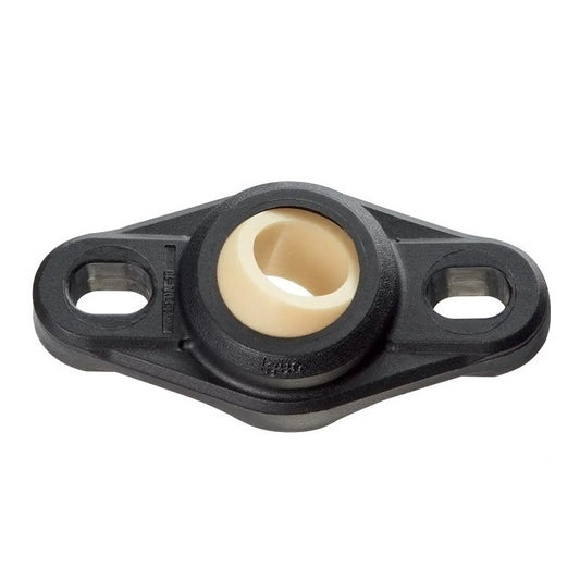 Flanged 2 Bolt Housing Assembly - 30 - 87.5 mm - Plastic