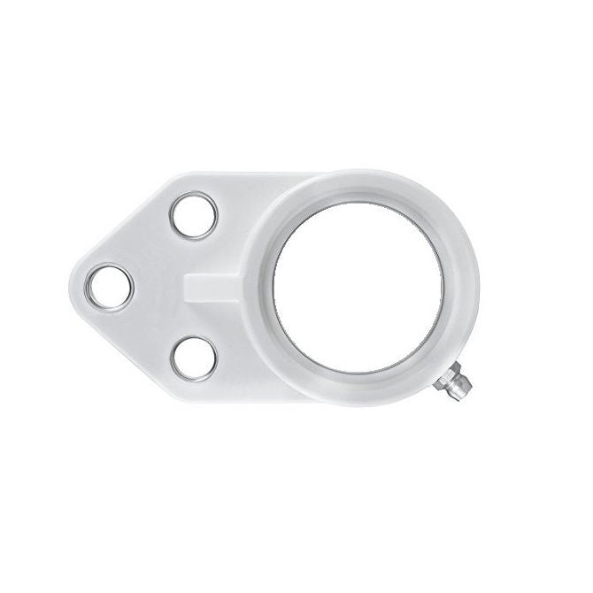 1188741 | FB204PE --- Flanged 3 Bolt Bracket Plastic Housings - 110x42x32 mm - Polyethylene Housing