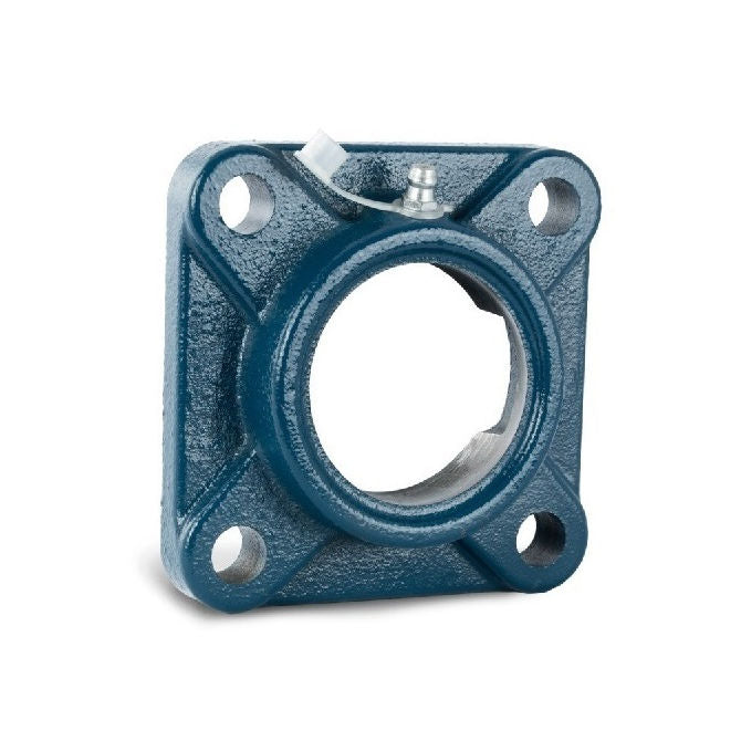 1183253 | F205 --- Flanged Square Cast Iron Housings - 95x35.7x14 mm - Cast Iron Housing