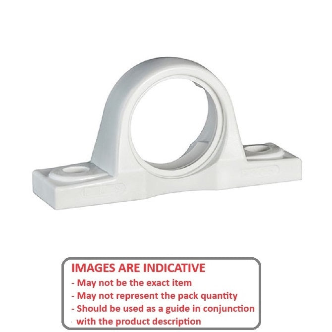 1170361 | P204PE --- Pillow Block Housings - 65x127x38 mm Thermoplastic - Polyethylene Housing