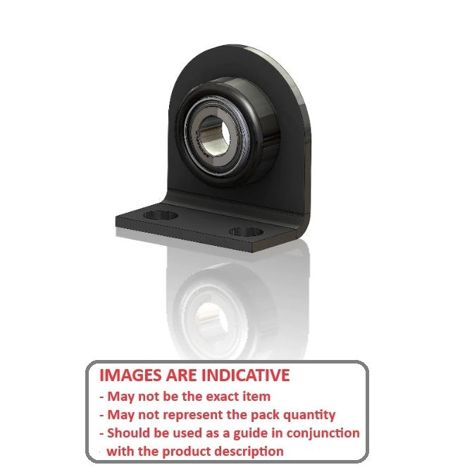 1132624 | PB4-25M-B --- Pillow Block Self Aligning Housings - 25 mm - 4450 N - Sintered Bronze SAE840 Housing