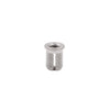 Expansion Inserts - 10-32 UNF - 4.76mm - 6.35x9.53 mm Press In - Stainless Steel 303/304 Similar to A2, 18-8 HRB80 Insert