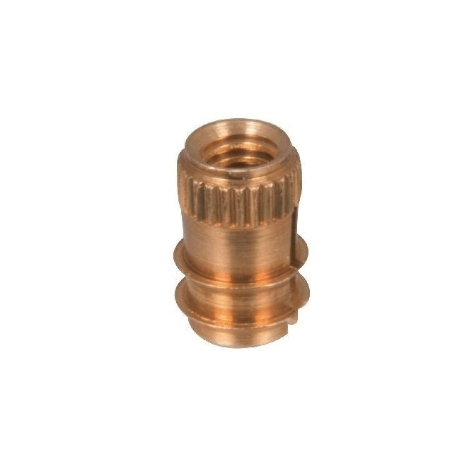 1070591 | IN-PF-064C-095-W (5 Pcs) --- Tapered Fit Finserts For Wood and Plastics Inserts - 1/4-20 UNC - 6.35mm - 8.33x14.3 mm
