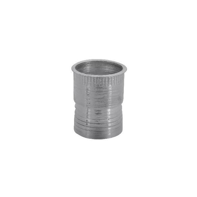 1054764 | IN-RIV-042C-072-TS (10 Pcs) --- Rivet Nuts Inserts - 8-32 UNC - 4.17mm - 6.25x9.52 mm Klik - Steel - Cadmium Finish Insert