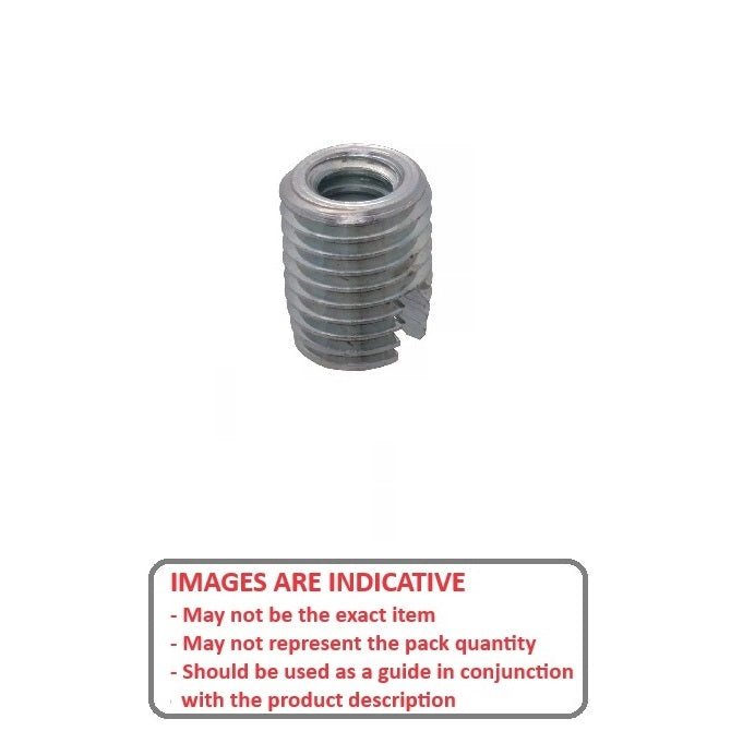 1054750 | IN-TP-042C-08-P-S3 --- Self Tapping Inserts - 8-32 UNC - 4.17mm - 5.79x8 mm For Plastics - Stainless Steel 303/304 Similar to A2, 18-8 HRB80 Insert