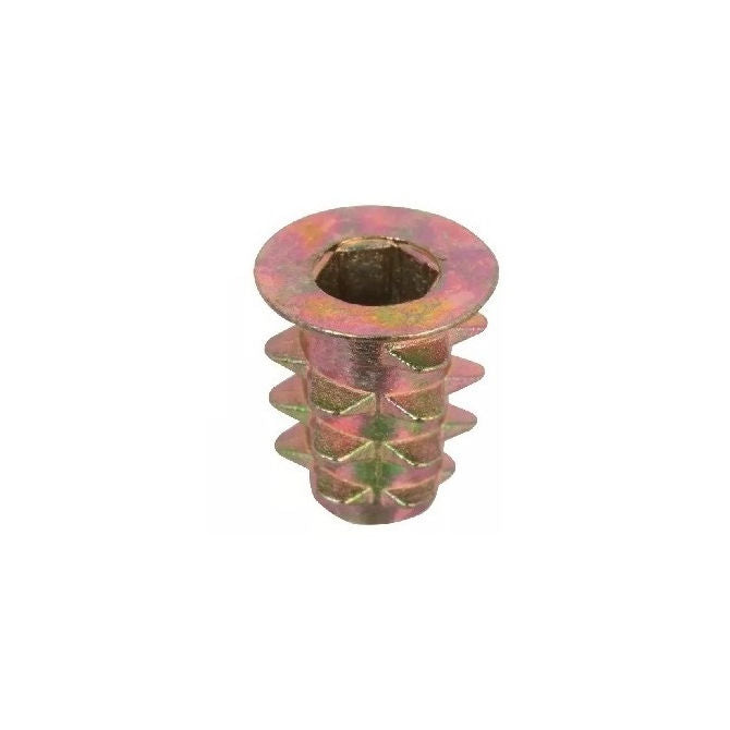 1064878 | IN-TP-048F-11-WHF (Pack of 10) --- Self Tapping Inserts - 10-32 UNF - 4.76mm - 7x10.998 mm For Wood