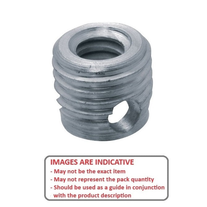 1057121 | IN-TP-048C-07-A-C (10000 Pcs) --- Self Tapping Inserts - 10-24 UNC - 4.76mm - 7.4x7 mm For Aluminium - Carbon Steel Insert