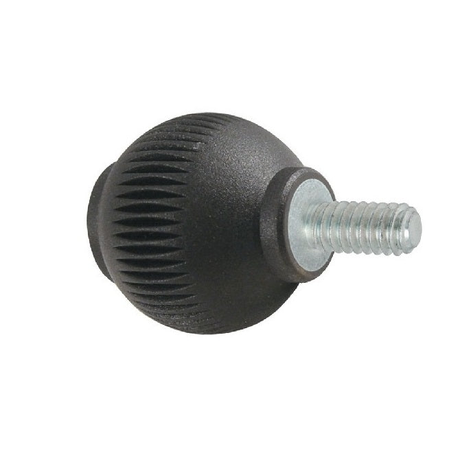 Ball Knobs - 1/4-20 UNC -6.35mm- 24.89x30 mm - Stainless Steel
